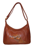 Leather-Snake-skin-purse-conceal-carry-cross-body-handbag
