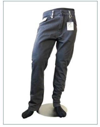 jeans-trimmed with-genuine-snakeskin