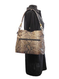 Python Snakeskin Handbag shoulder purse
