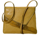 snakeskin and lizard handbag