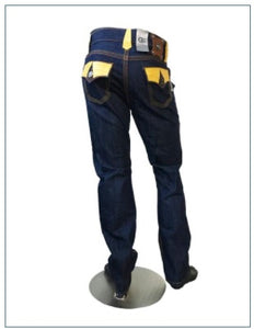 Jeans-alligator-detailing